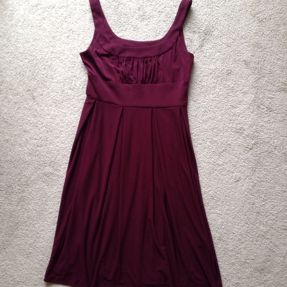 Donna Ricco Burgundy Dress - Picture 2 of 9